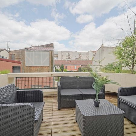 Appartement Complete 1Br With Balcony Only 5 Min. On Foot To Metro By Doorman à Saint-Ouen  Extérieur photo