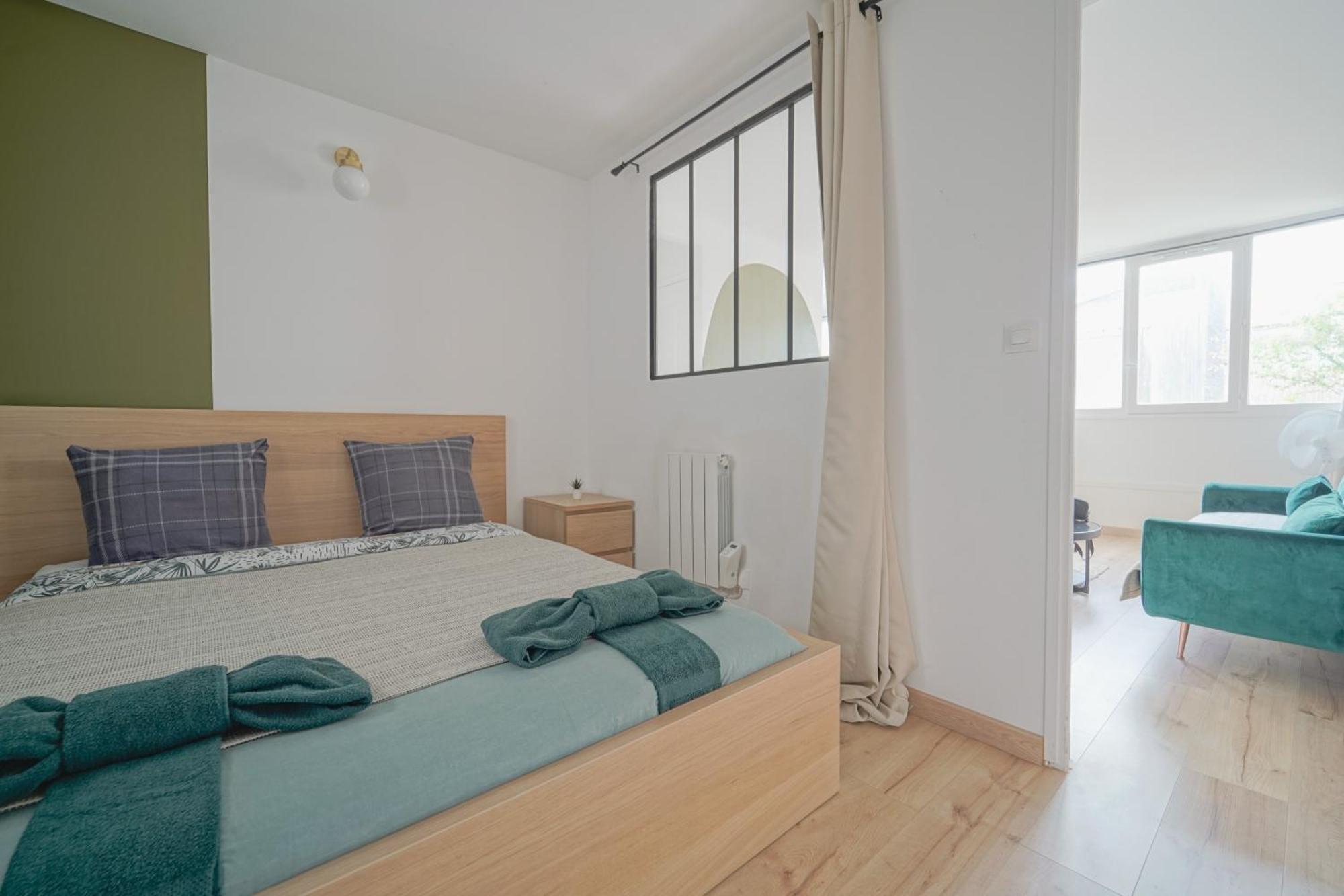Appartement Complete 1Br With Balcony Only 5 Min. On Foot To Metro By Doorman à Saint-Ouen  Extérieur photo