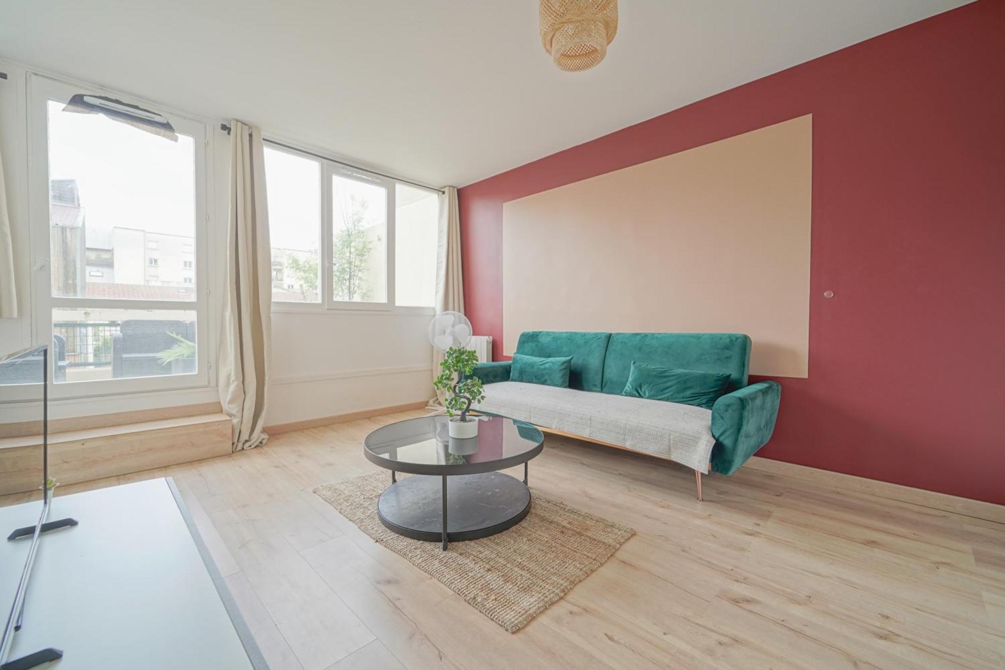 Appartement Complete 1Br With Balcony Only 5 Min. On Foot To Metro By Doorman à Saint-Ouen  Extérieur photo