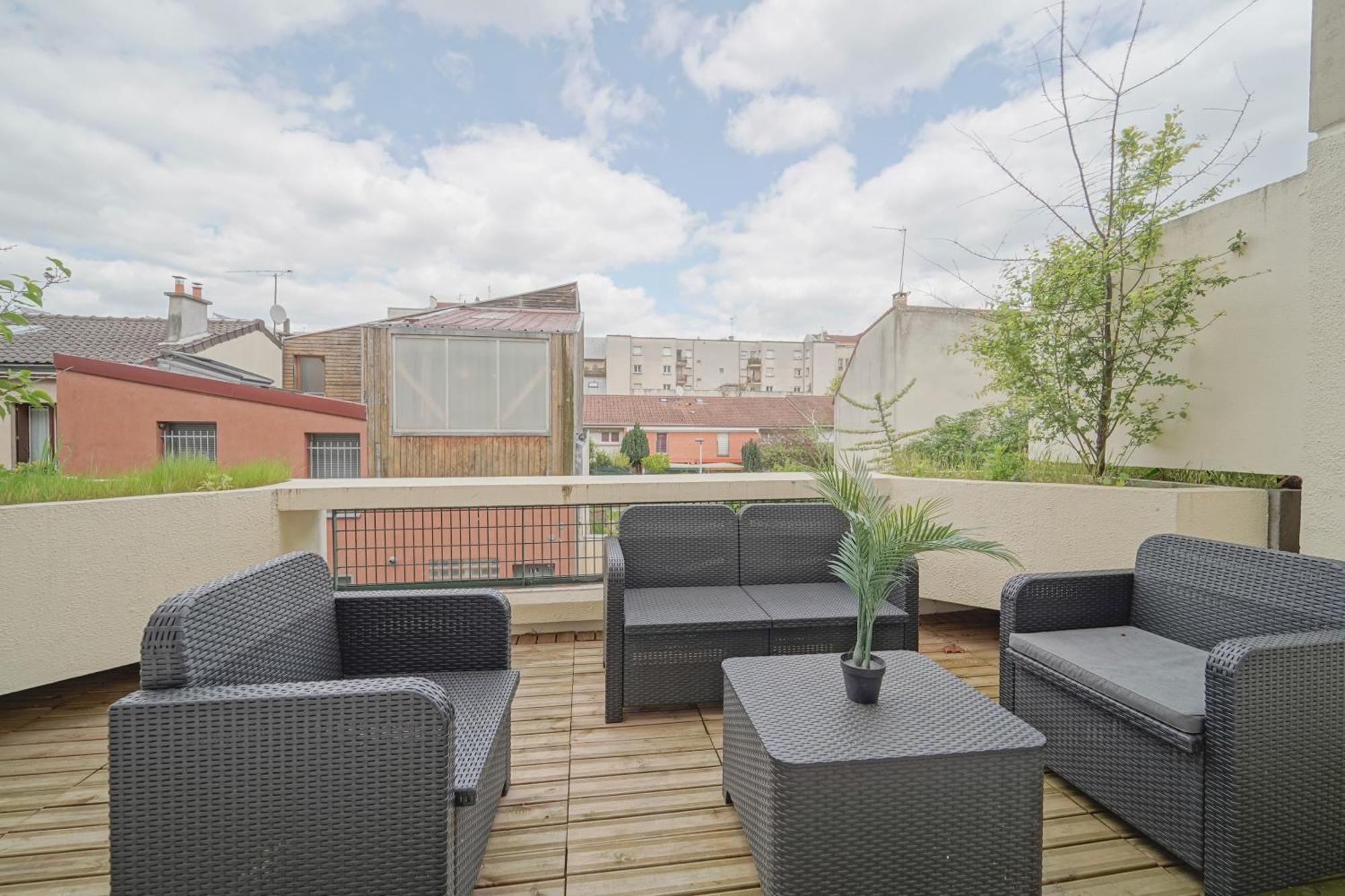 Appartement Complete 1Br With Balcony Only 5 Min. On Foot To Metro By Doorman à Saint-Ouen  Extérieur photo